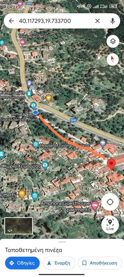 Lucas Apartments Himare Exterior foto